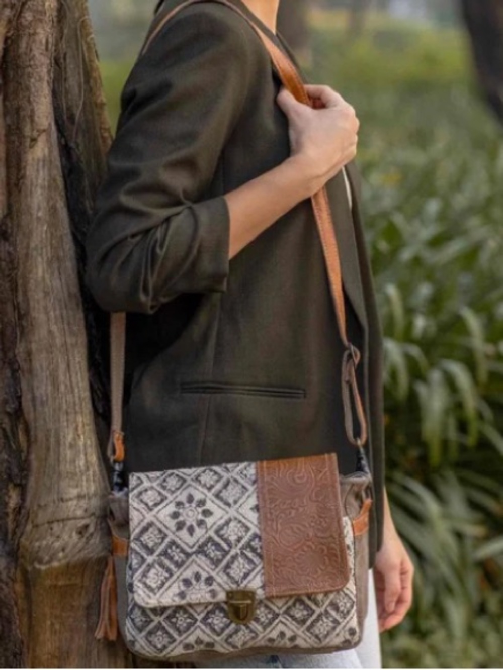 Sold* Myra Messenger Boho Bag Purse